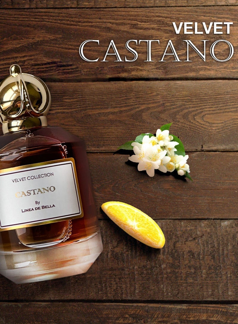 Linea De Bella Velvet Castano EDP 100 ML - Image 5